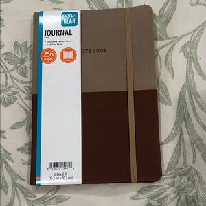 Pen+Gear Brown Journal with Elastic Band